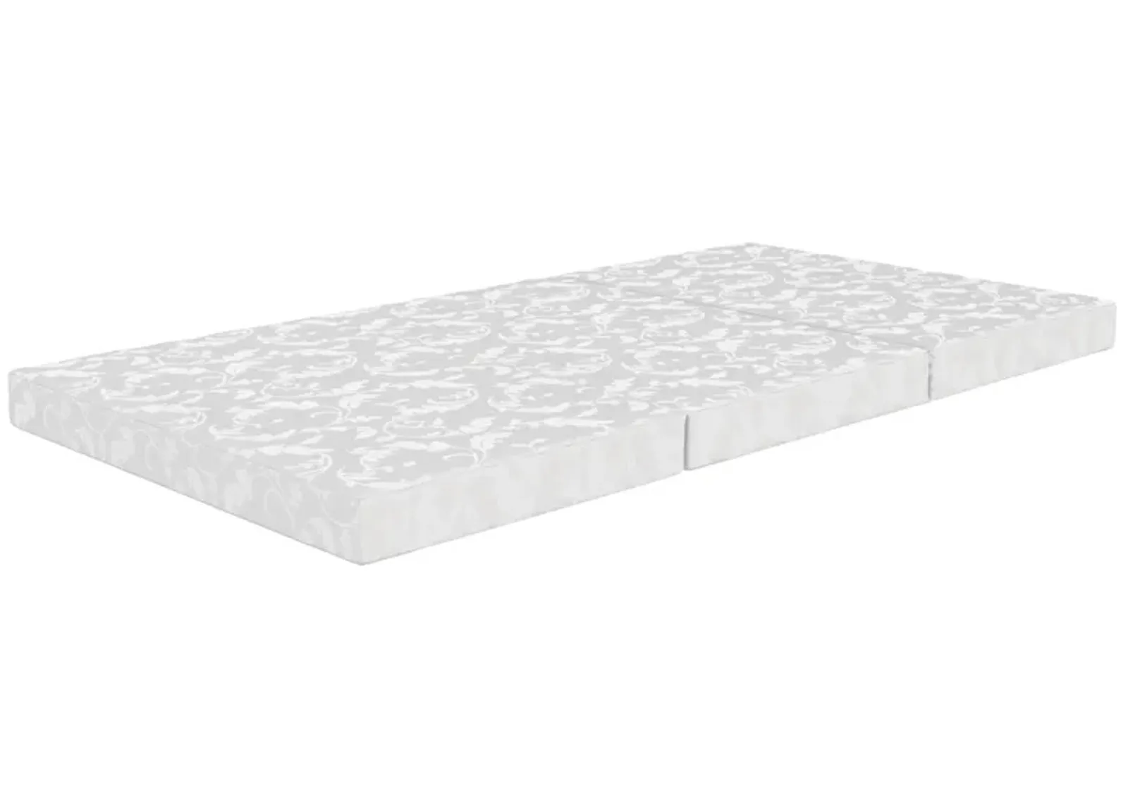 Signature Sleep 4-Inch Tri-Fold Mattress / Folding Mattress, Twin