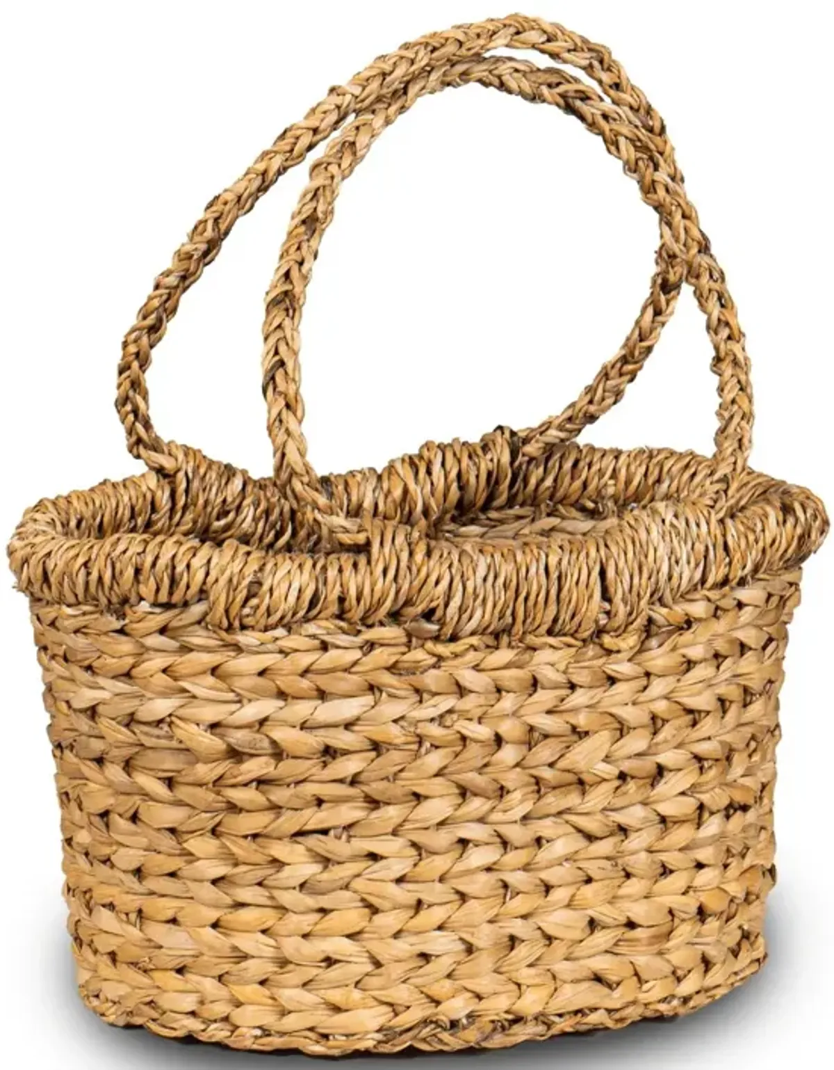 All Purpose Seagrass Storage Basket with Handle