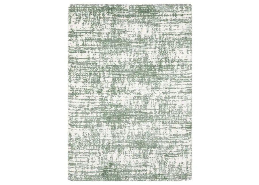 Galileo 2'3" x 7'6" Green Rug