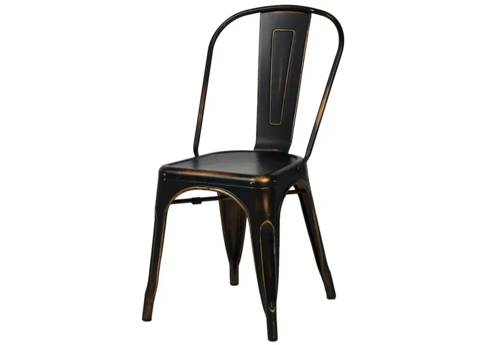 Commerical Seating Products Oscar Antique Black Dining Chairs