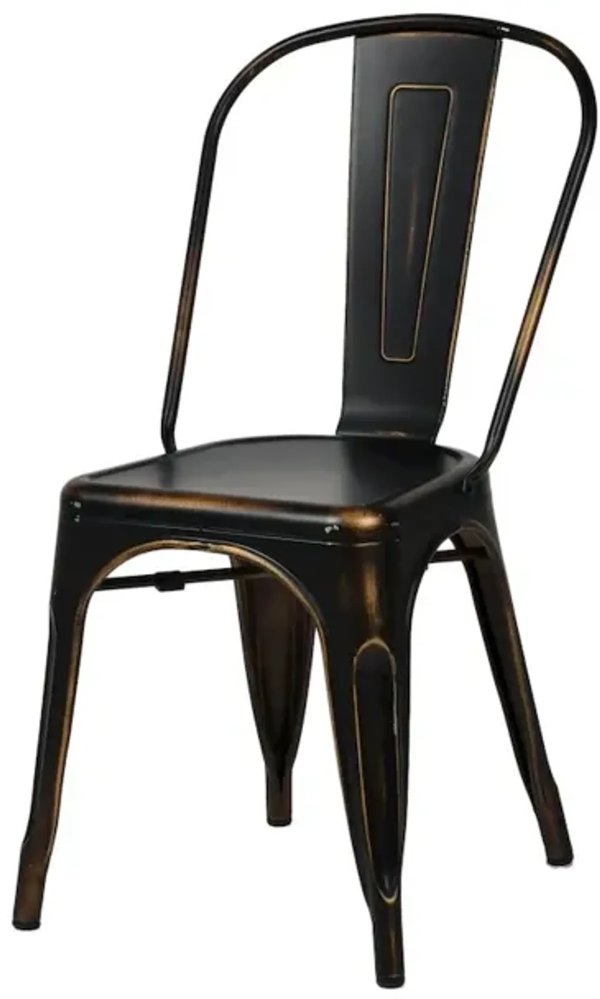 Commerical Seating Products Oscar Antique Black Dining Chairs