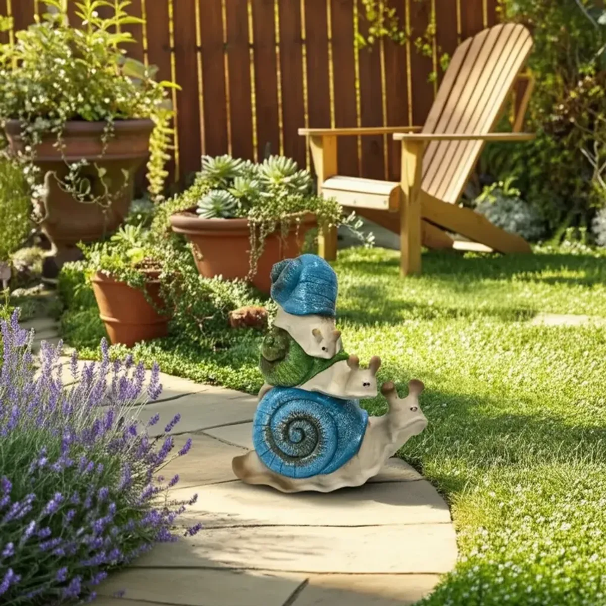 Snails with Colored Shells