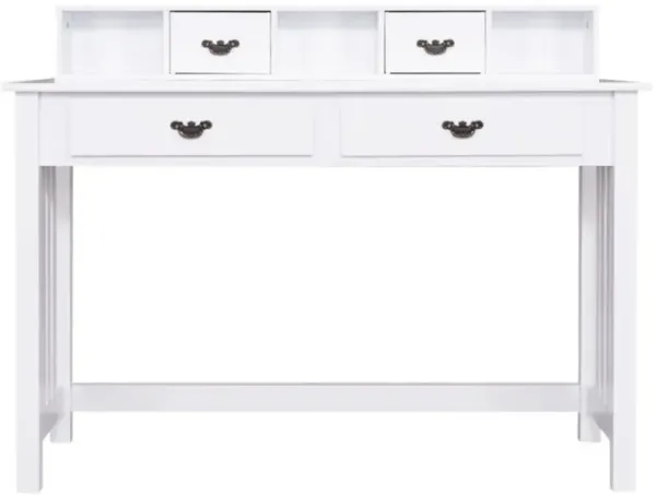 Home Office Writing Desk with 4 Drawer Computer Study Table