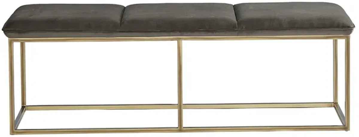 Alley Bronze Bench