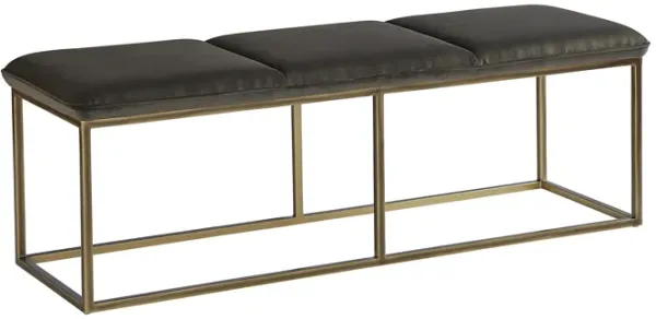 Alley Bronze Bench