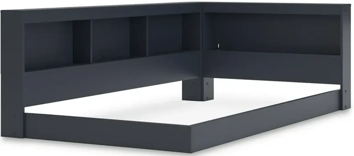 Twin Bookcase Storage Bed