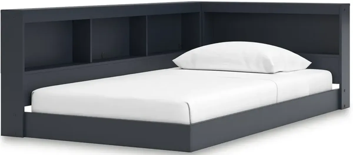 Twin Bookcase Storage Bed
