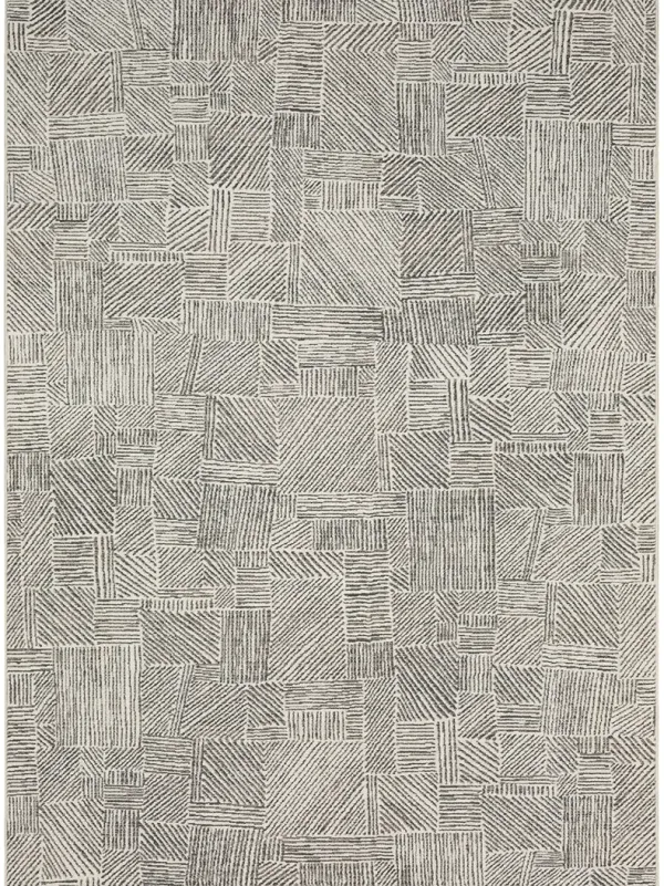 Vanguard by Drew & Jonathan Home Minoan Frost gray 2' 4" X 7' 10" Rug