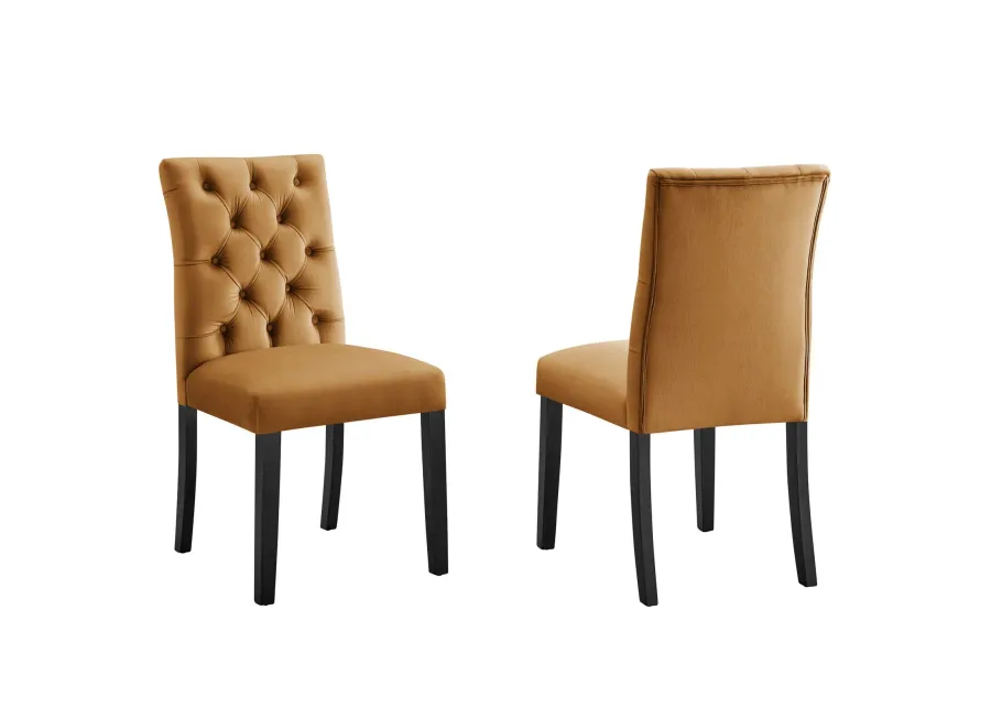 Duchess Performance Velvet Dining Chairs - Set of 2