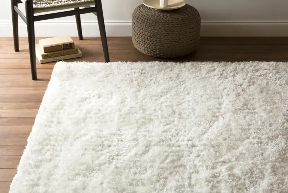 Grizzly GRIZZLY-9 10' Round White Rug