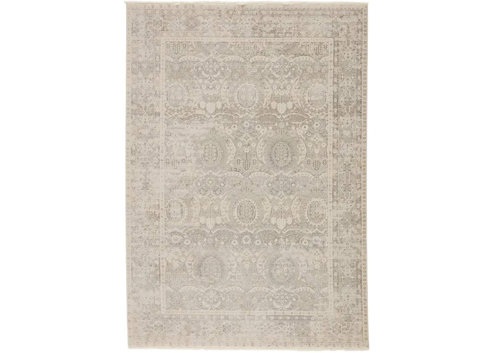 Vienne Michon Gray 2'6" x 8' Runner Rug