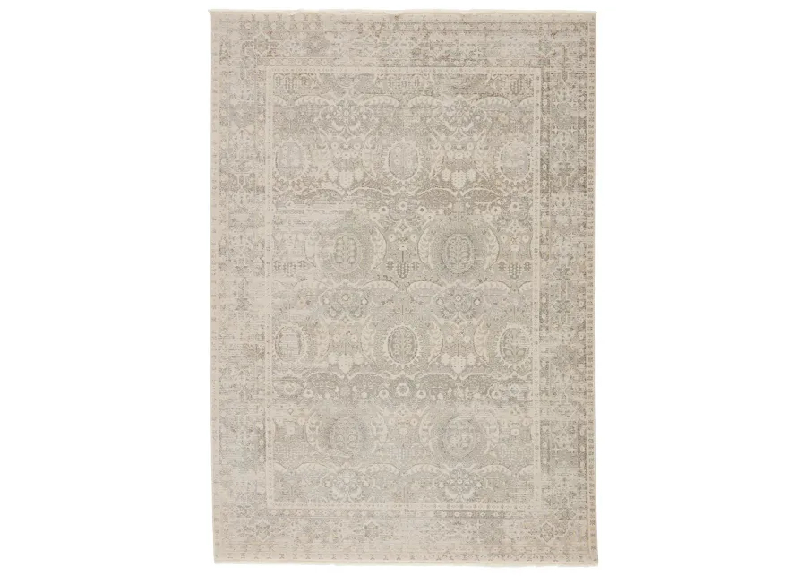 Vienne Michon Gray 2'6" x 8' Runner Rug