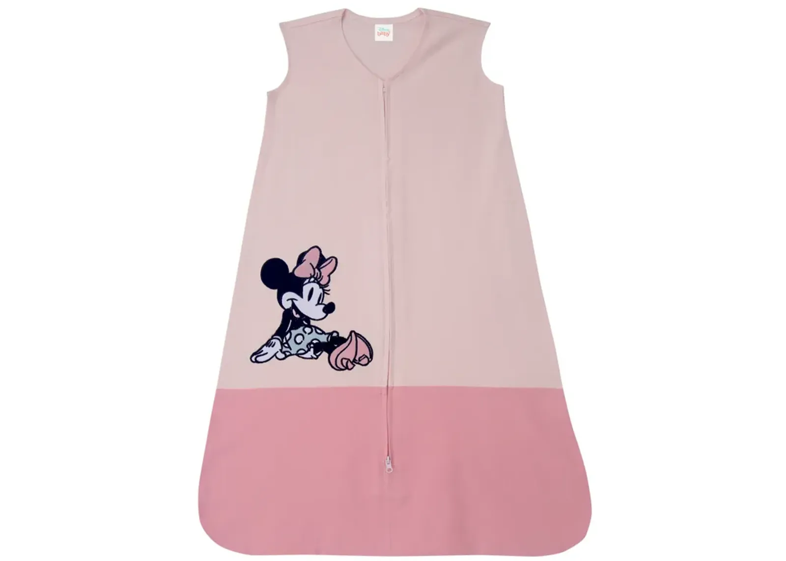 Lambs & Ivy Disney Baby Minnie Mouse Pink Appliqued Cotton Wearable Blanket