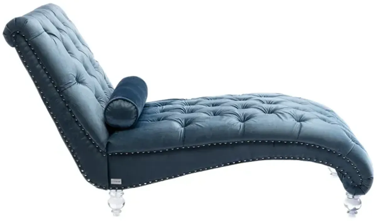 Leisure Concubine Sofa With Acrylic Feet