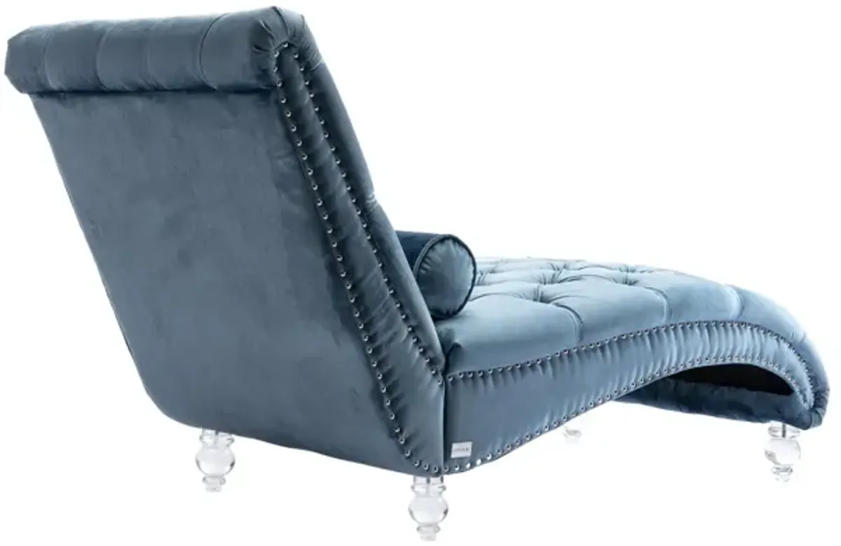 Leisure Concubine Sofa With Acrylic Feet