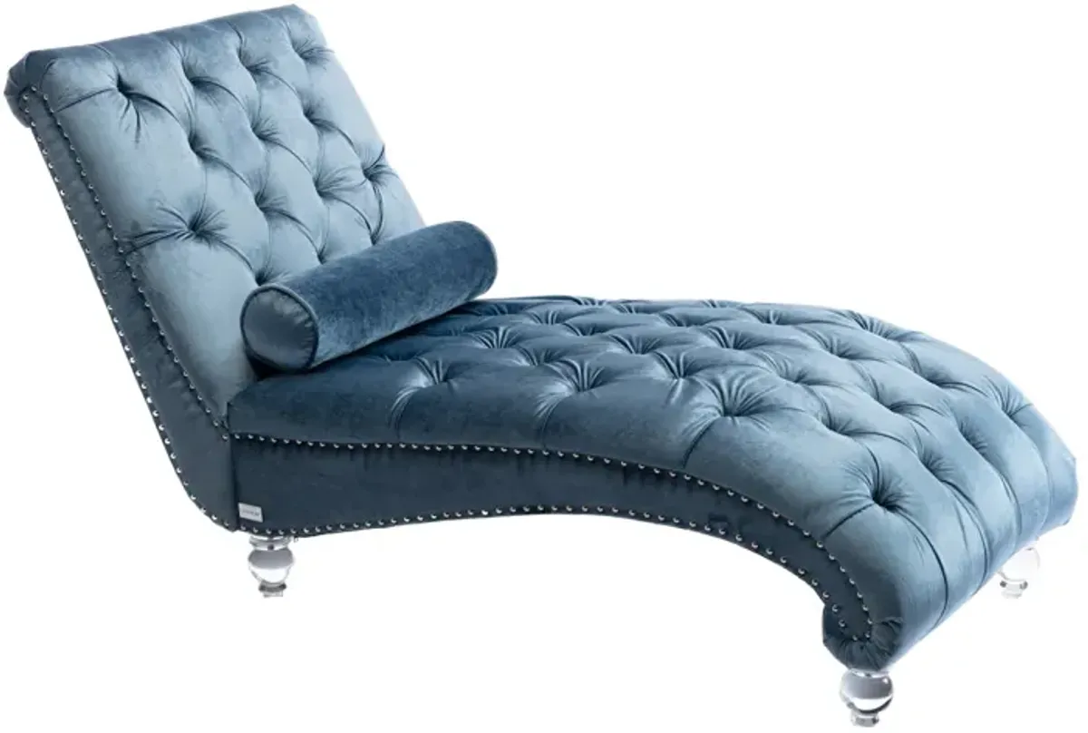 Leisure Concubine Sofa With Acrylic Feet