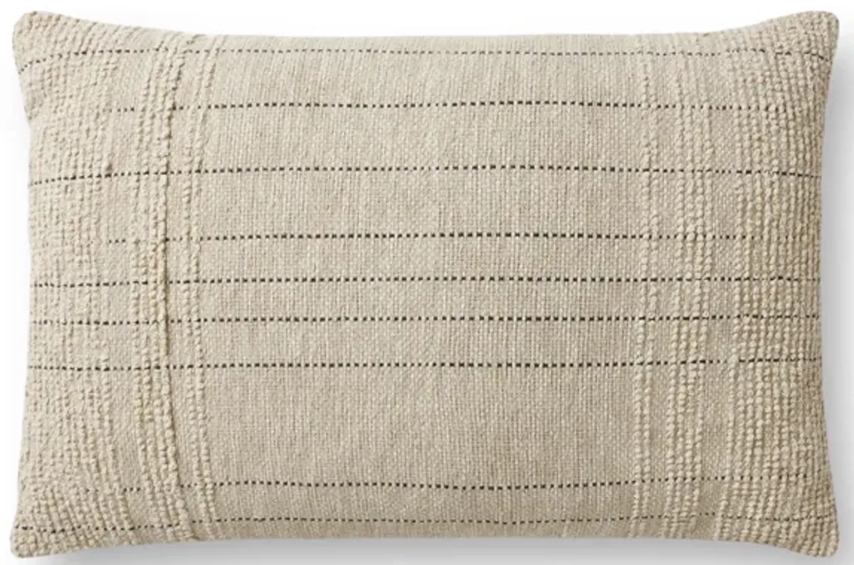 Burnett PMH0027 Ivory 13''x21'' Cover Only by Magnolia Home by Joanna Gaines x Loloi