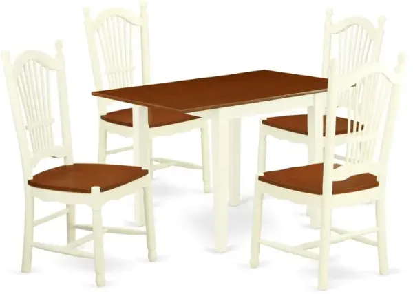 Dining Room Set Buttermilk & Cherry