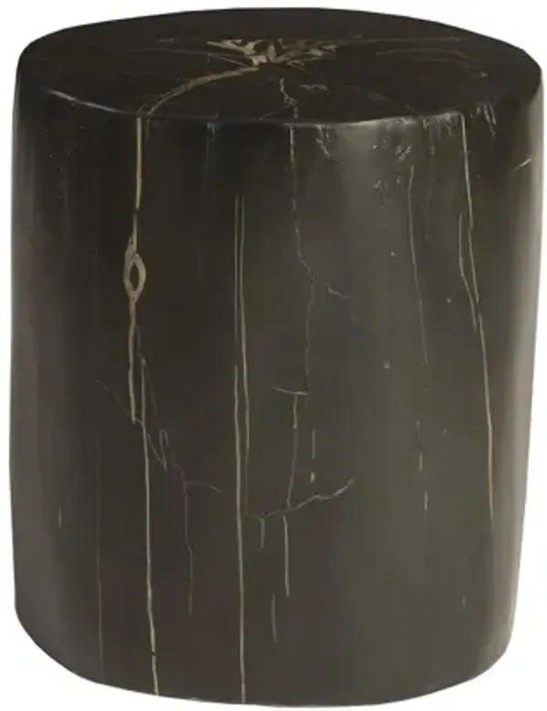 Cast Petrified Wood Stool