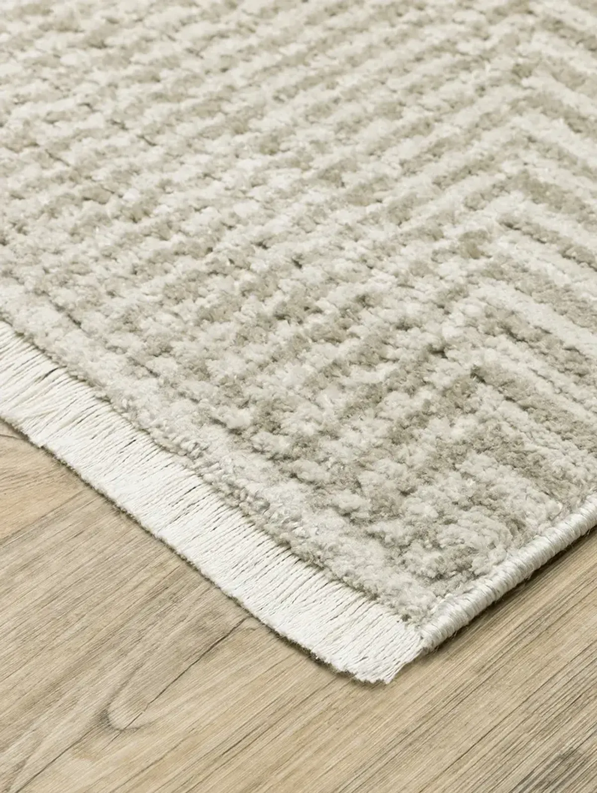 Bauer 3'10" x 5'5" Beige Rug