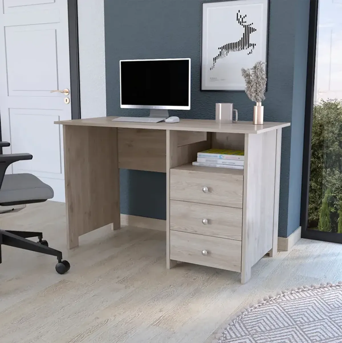 Writing Desk Brentwood, Office, Light Gray