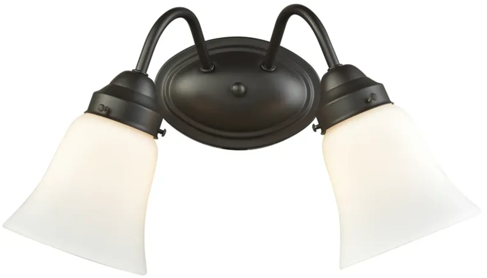 Califon 13'' Wide 2-Light Bronze Vanity Light