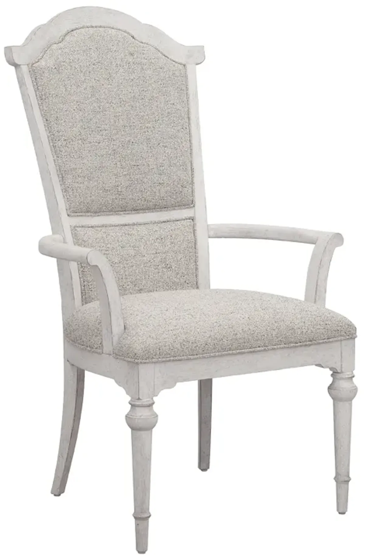 Higgins Street Upholstered Back Arm Chair