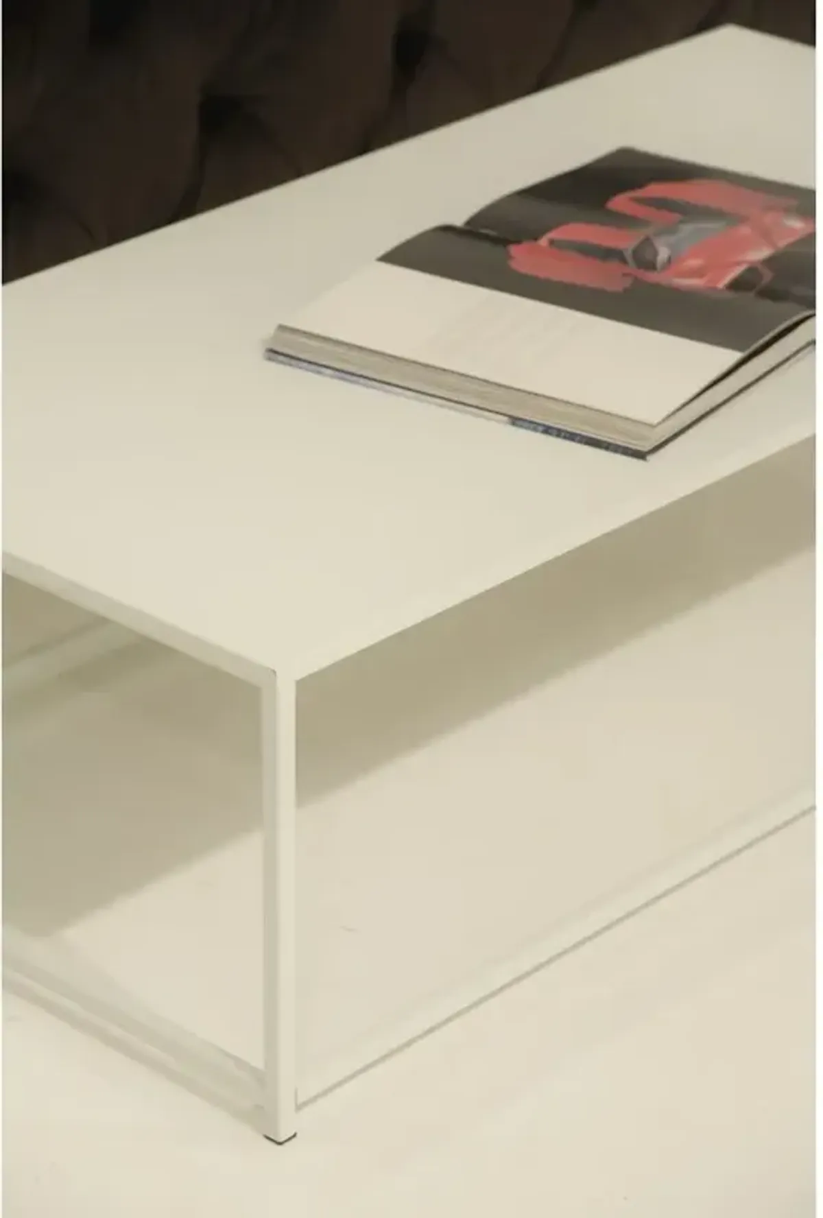 Pangea Home Miley Coffee Table White