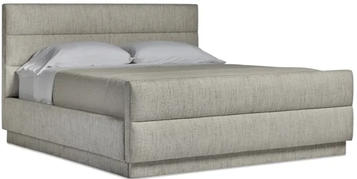 Hawthorne King Bed - Beach Heather