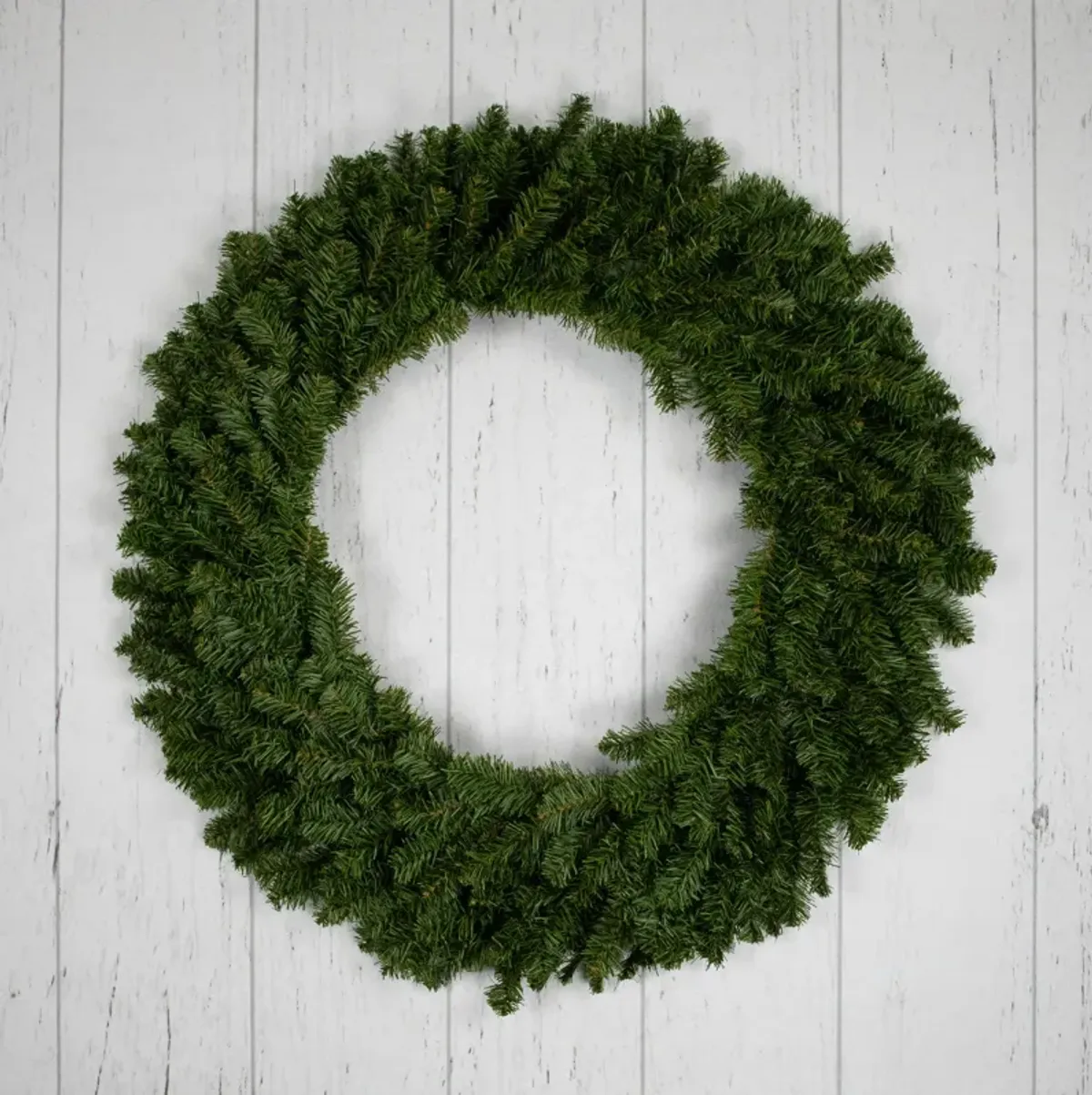 Canadian Pine Artificial Christmas Wreath  36-Inch  Unlit