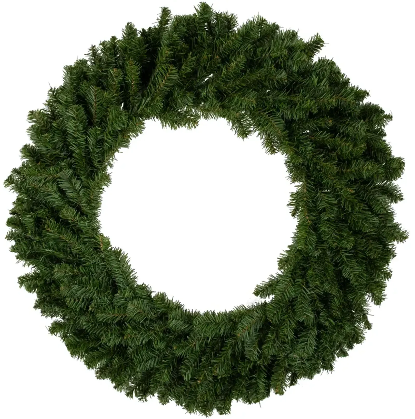 Canadian Pine Artificial Christmas Wreath  36-Inch  Unlit