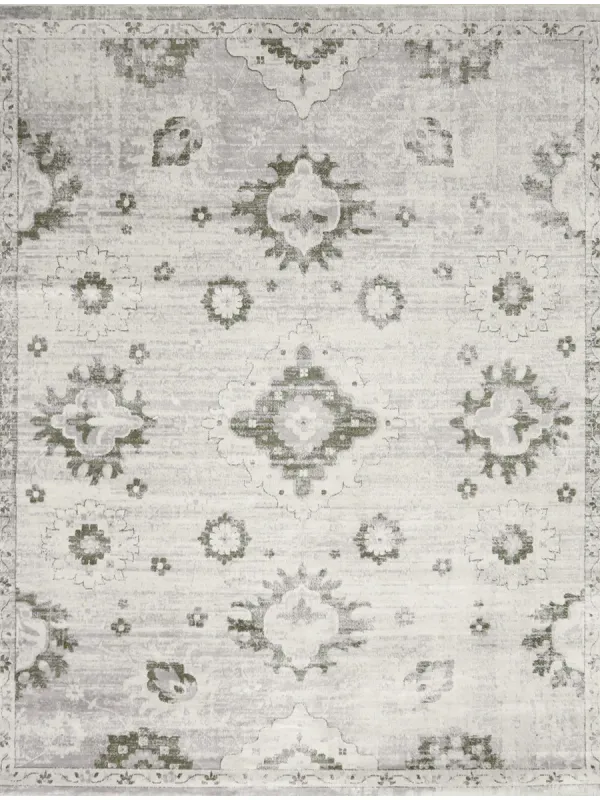 Astra Machine Washable ASW19 Ivory 6'7" x 9' Rug