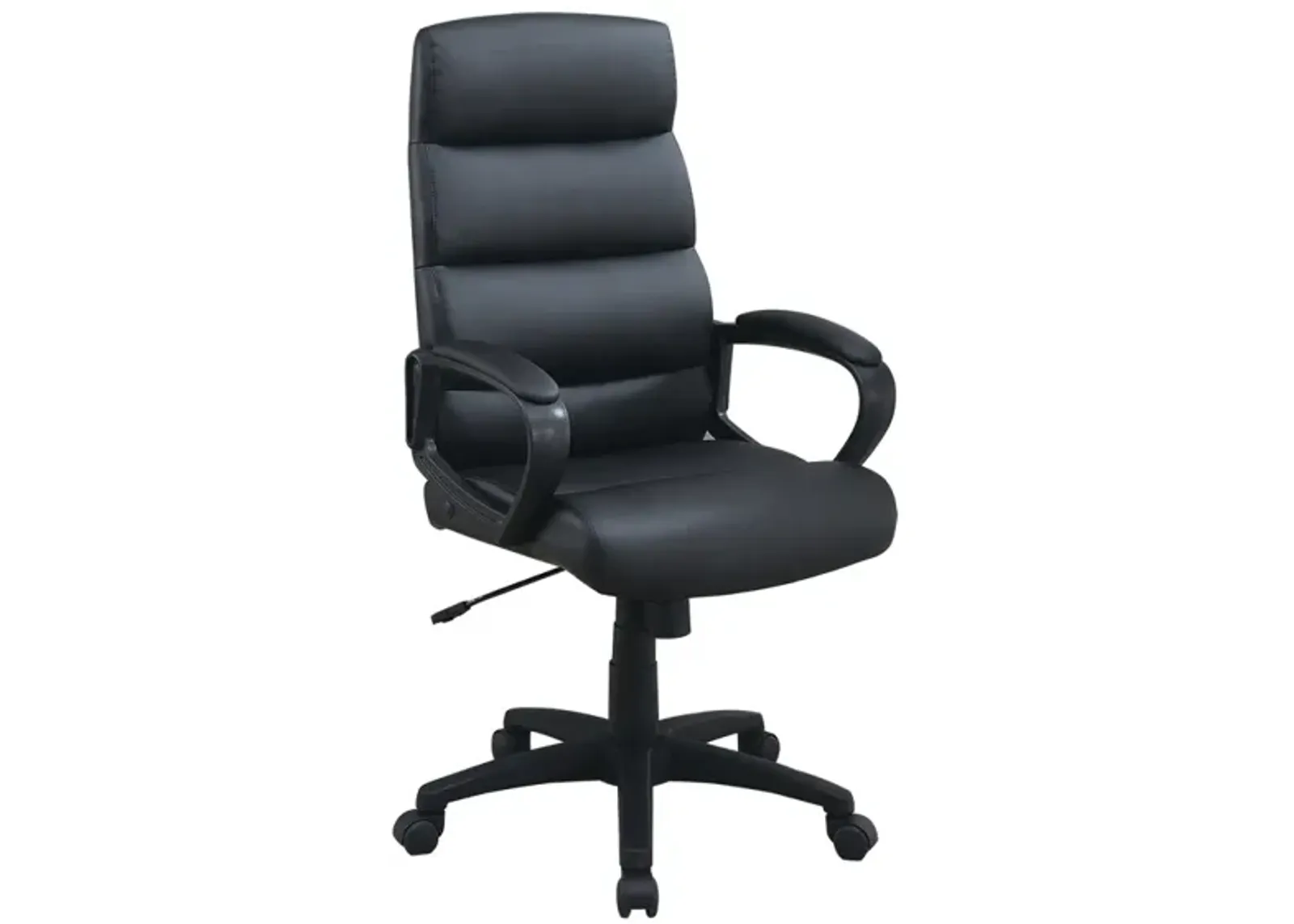 High-Back Adjustable Height Office Chair In Black