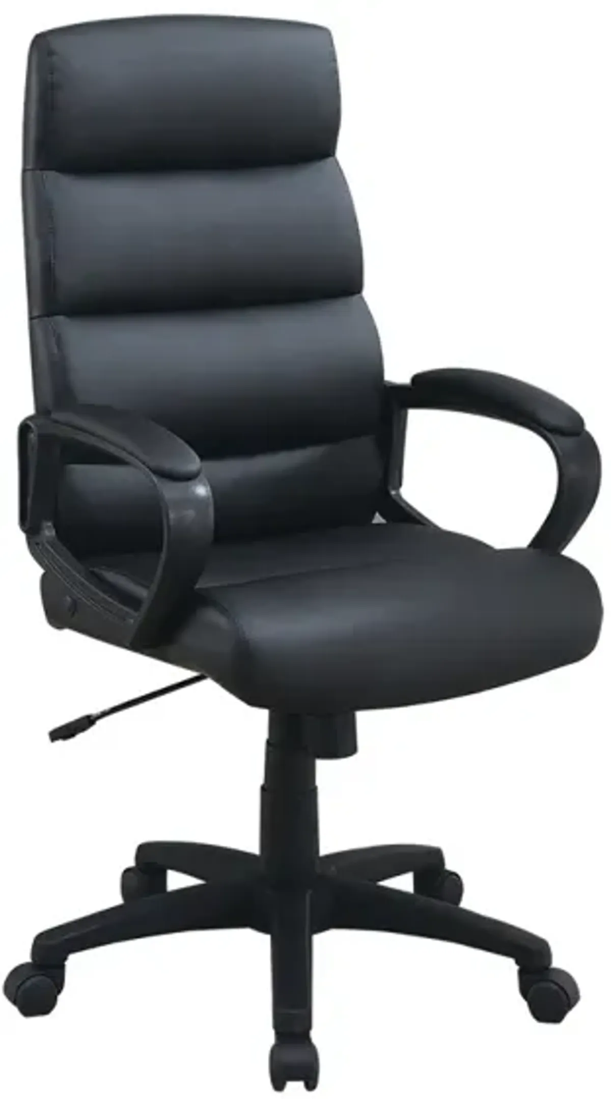 High-Back Adjustable Height Office Chair In Black