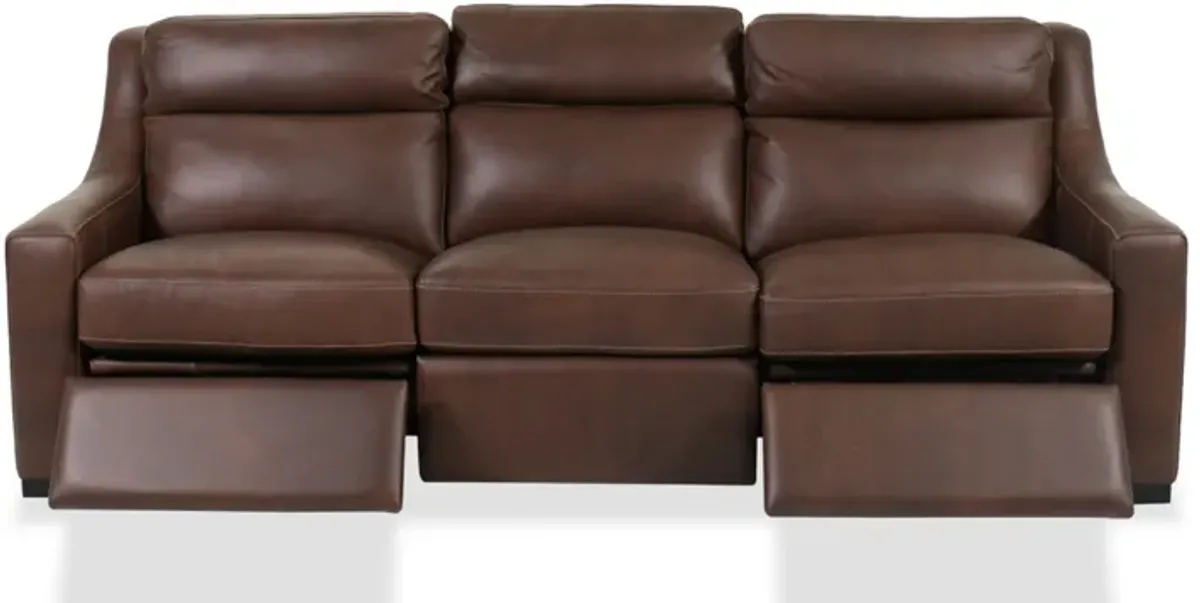 Germain Leather Power Sofa