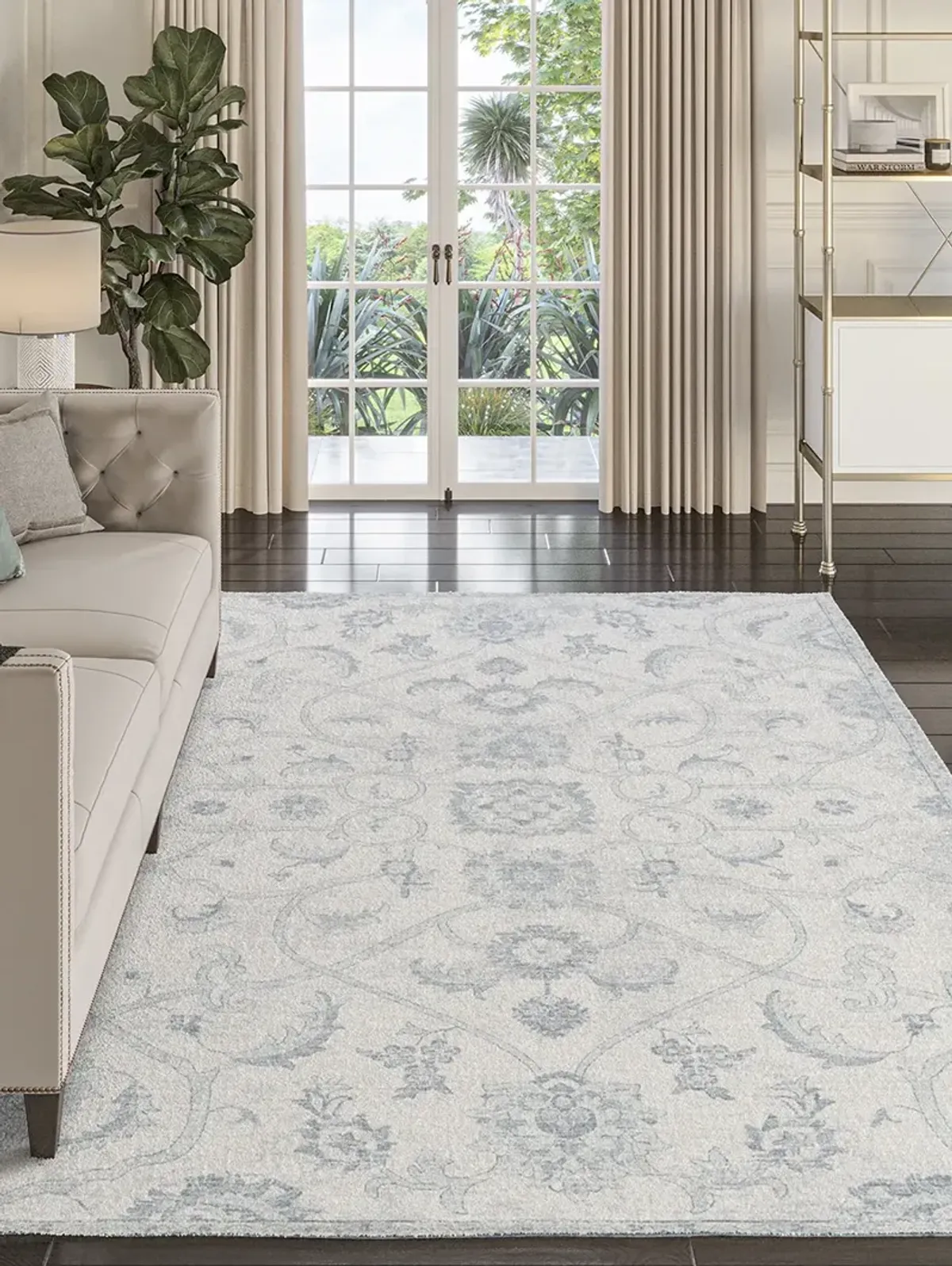 Tuscany TU8 Denim 10' x 14' Rug