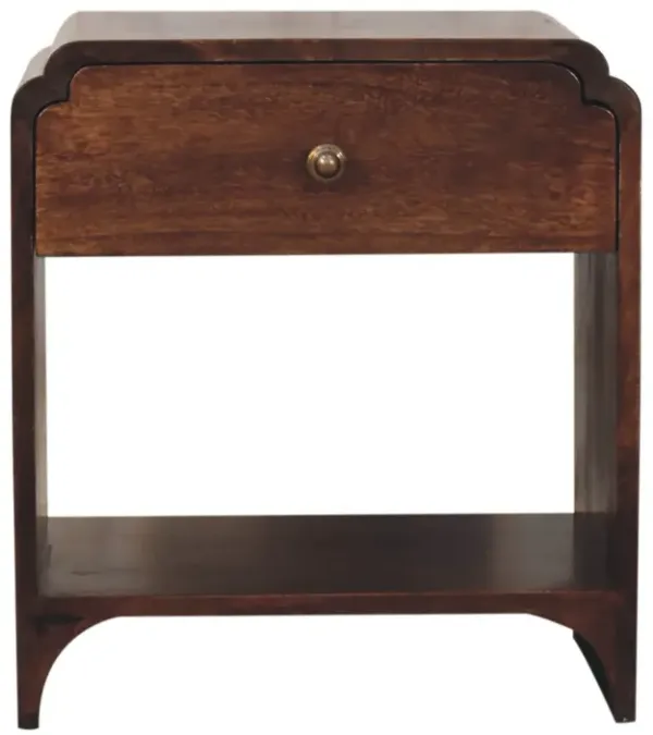 Artisan Furniture Solid Wood California Walnut Newton Bedside