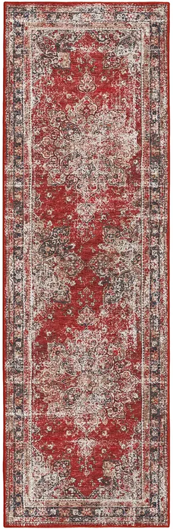Jericho JC6 Garnet 2'6" x 12' Rug