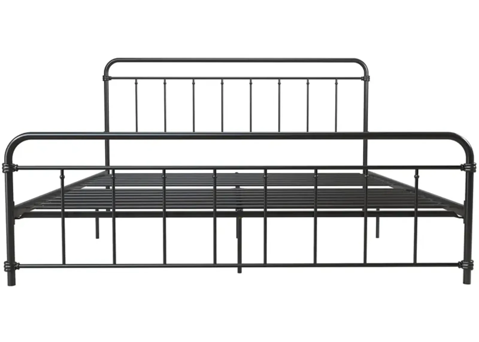 Wyn Metal Black Bed