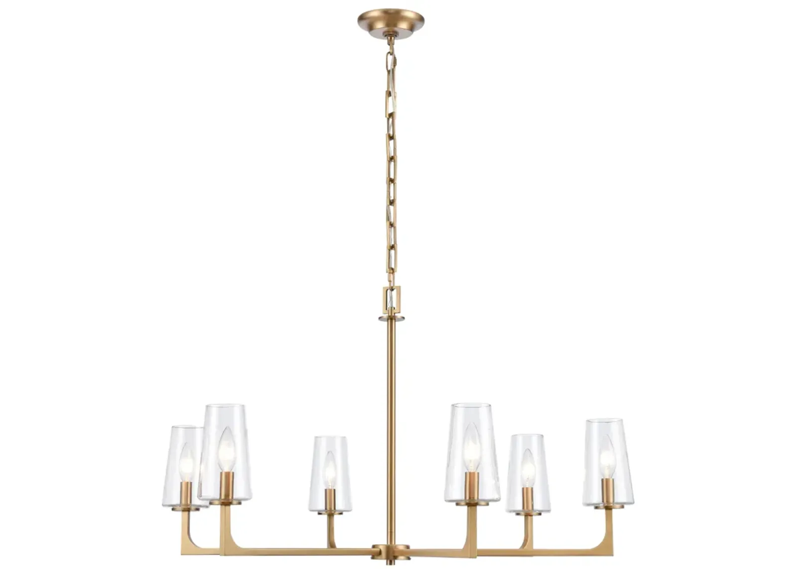 Fitzroy 34'' Wide 6-Light Chandelier