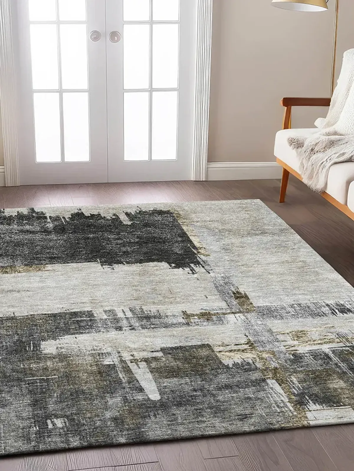 Trevi TV18 Gray 20" x 30" Rug