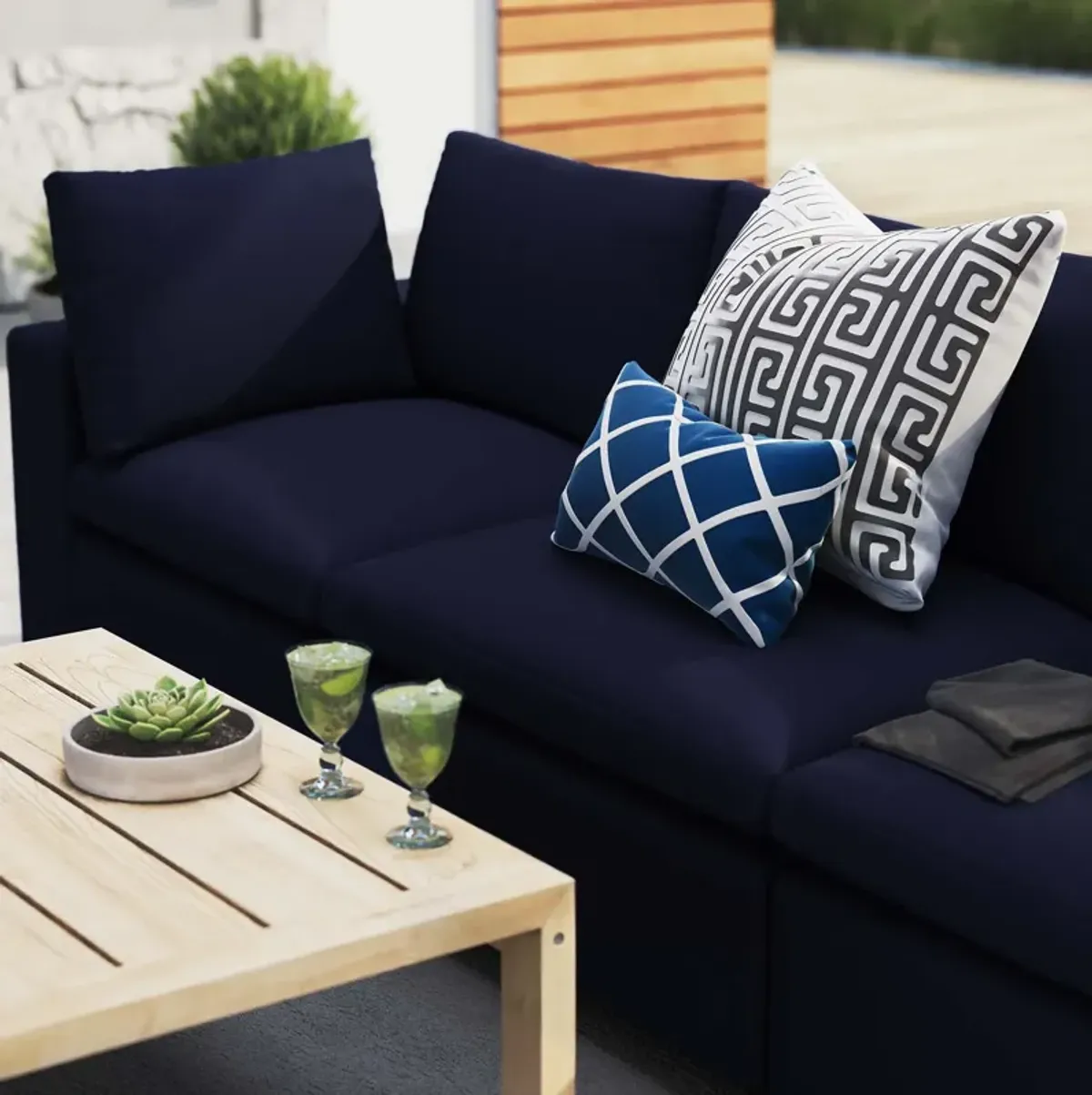 Modway - Commix  Sunbrella� Outdoor Patio Sofa