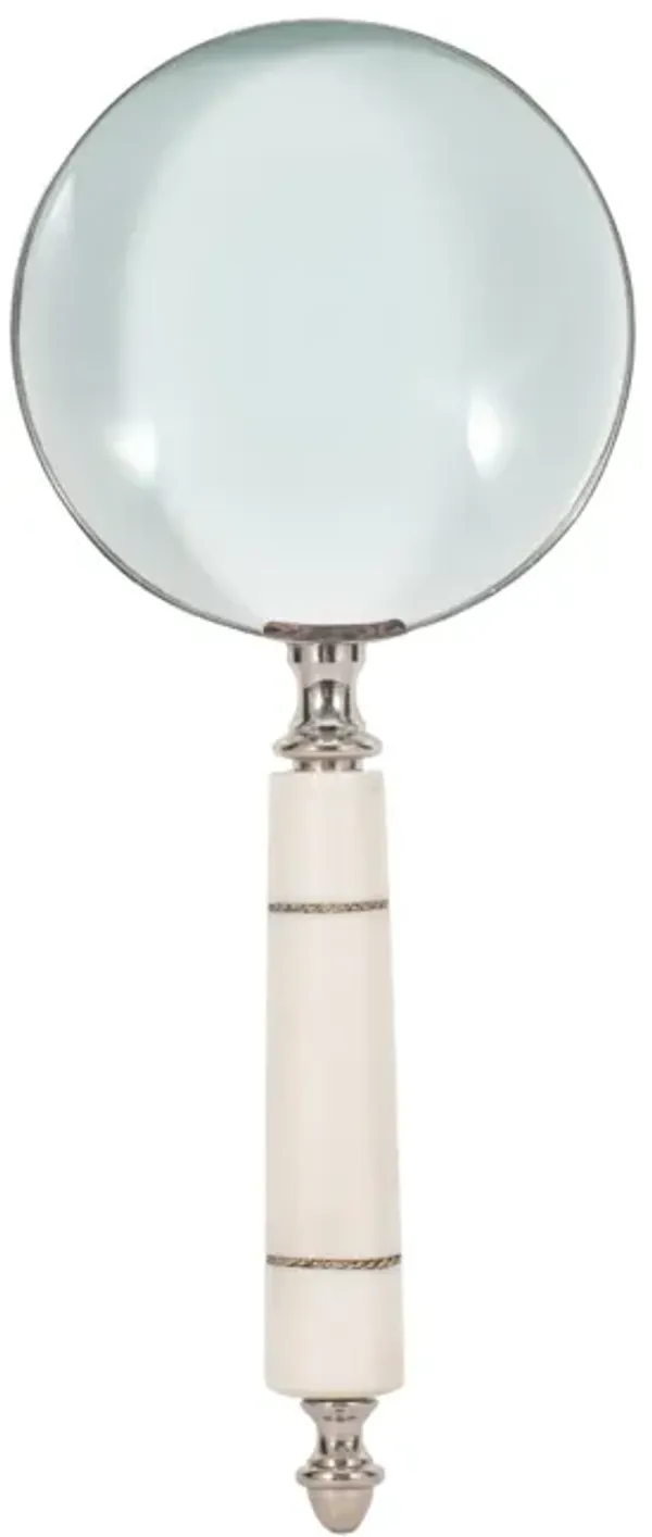 Ivory 10" Magnifying Glass