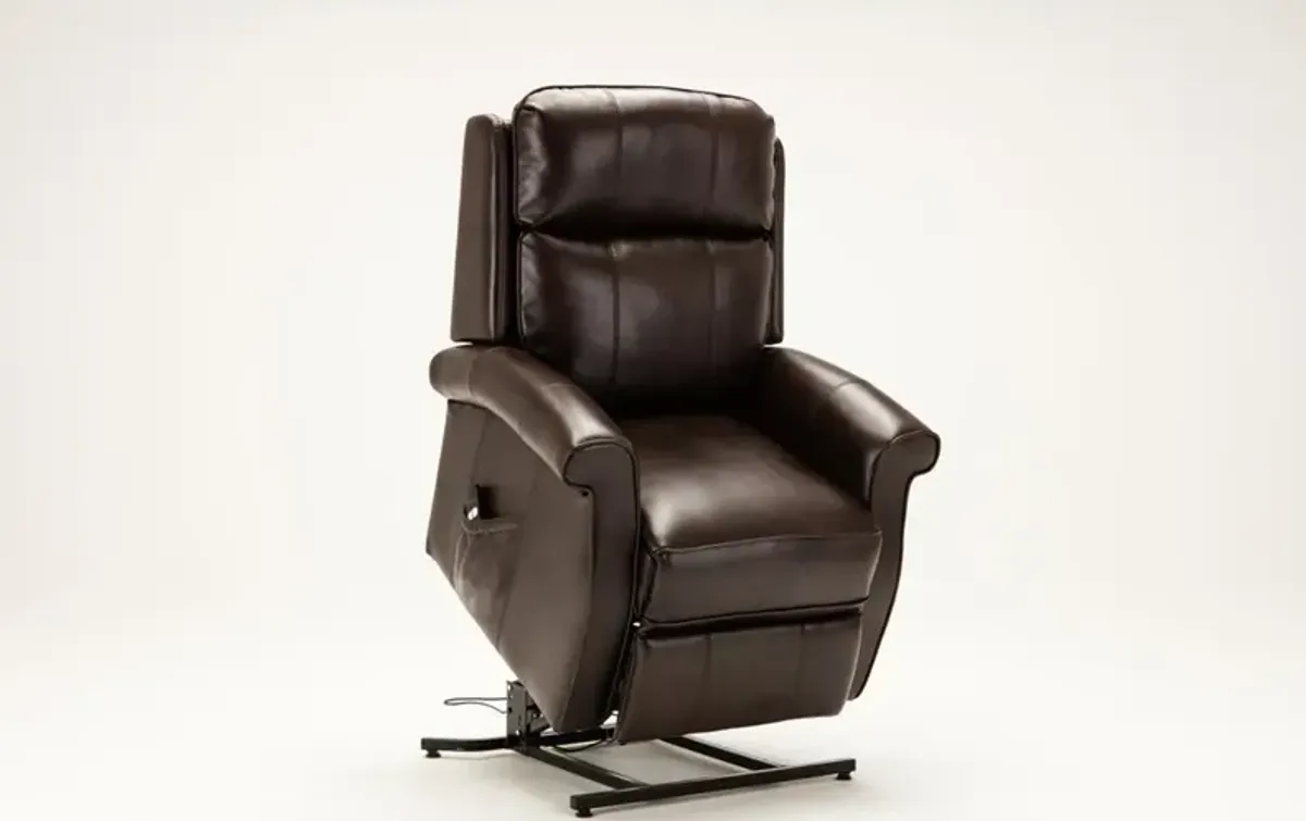 Comfort Pointe Lehman Brown Traditional Lift Chair