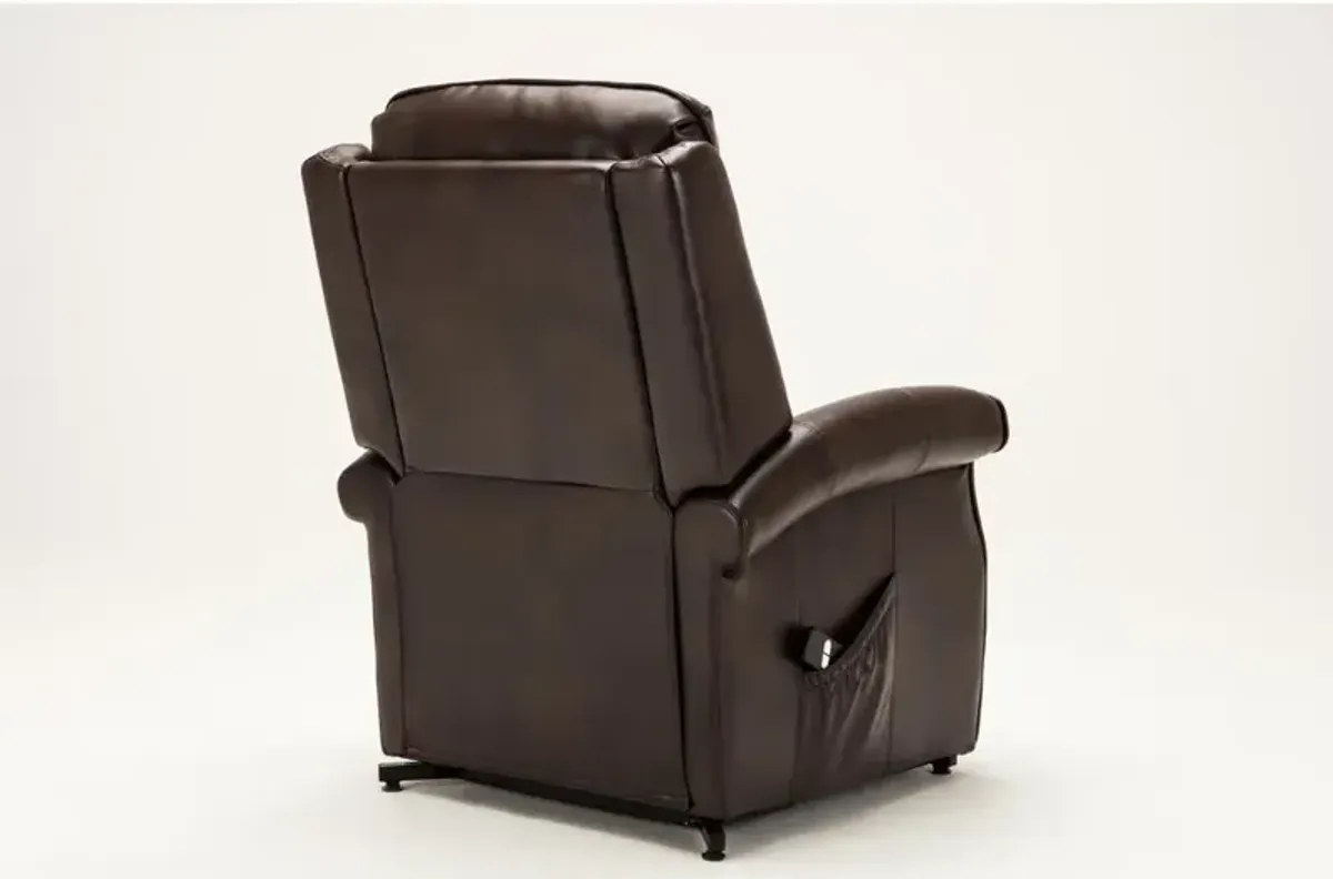 Comfort Pointe Lehman Brown Traditional Lift Chair