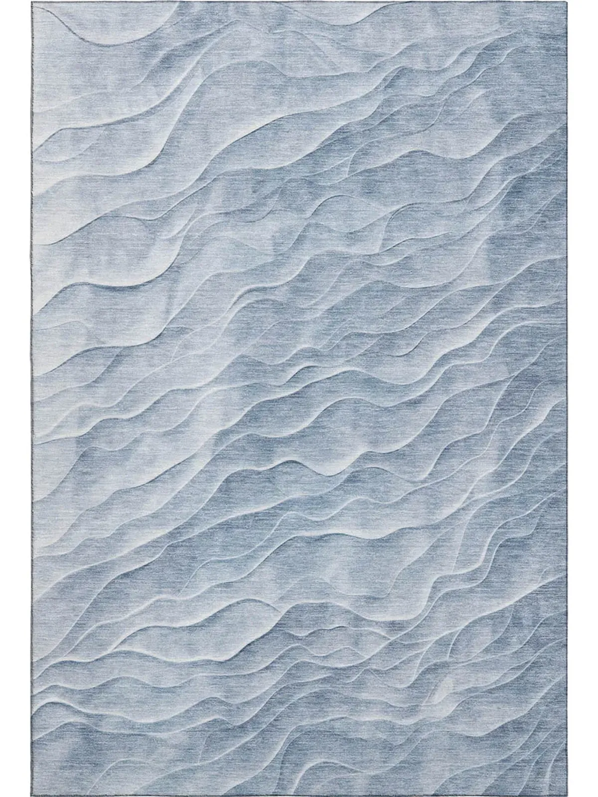 Pacifica PA1 Denim 3' x 5' Rug