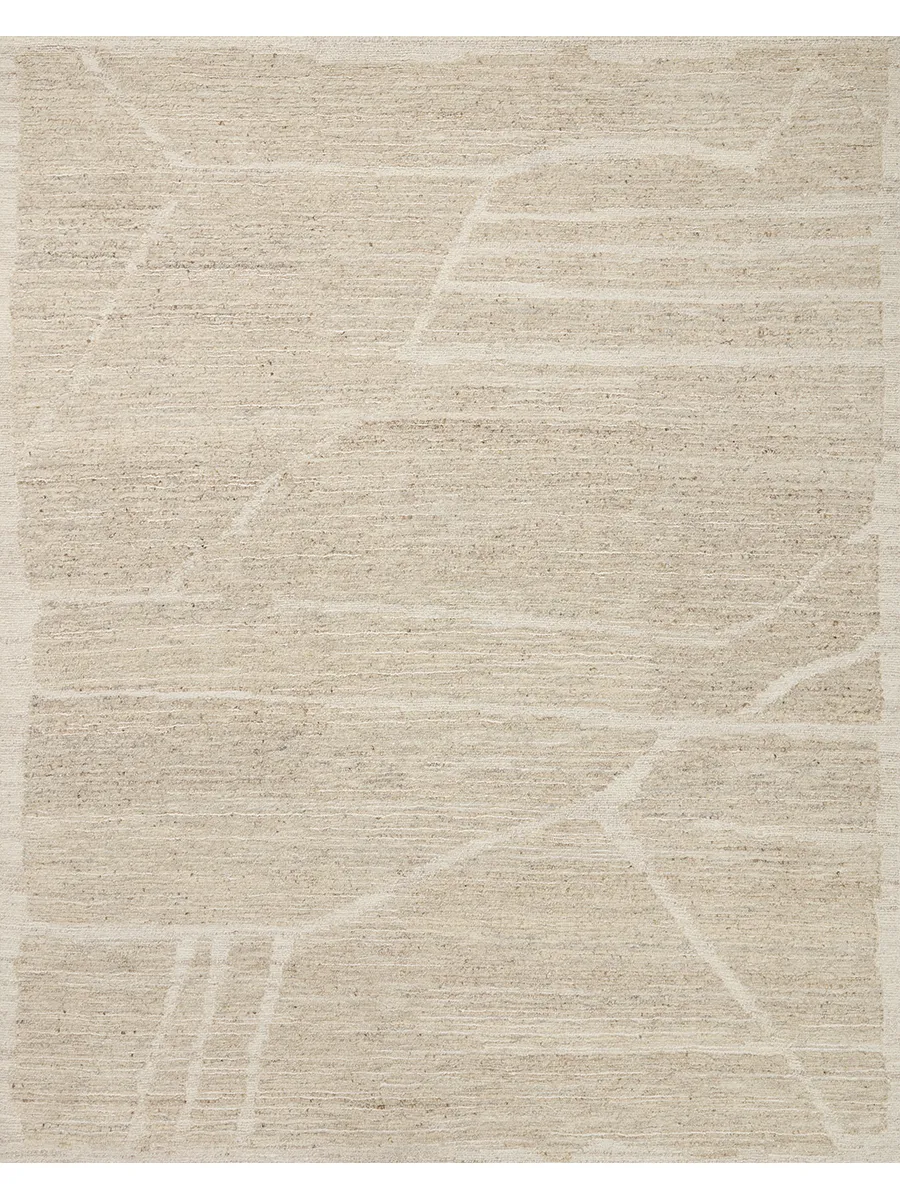 Raquel RAL02 Oatmeal/Sand 8'6" x 11'6" Rug