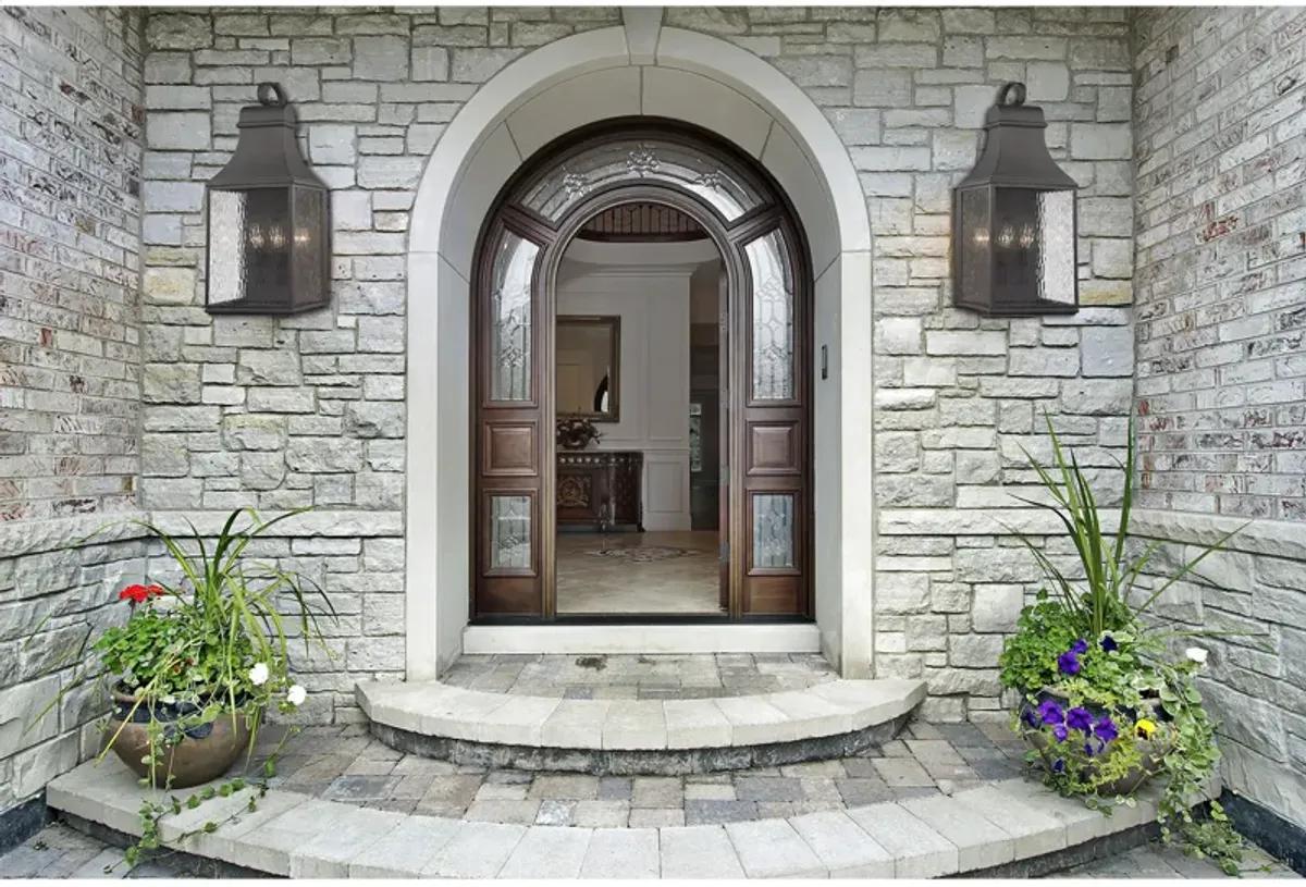 Forged Jefferson 27'' High 3-Light Outdoor Sconce