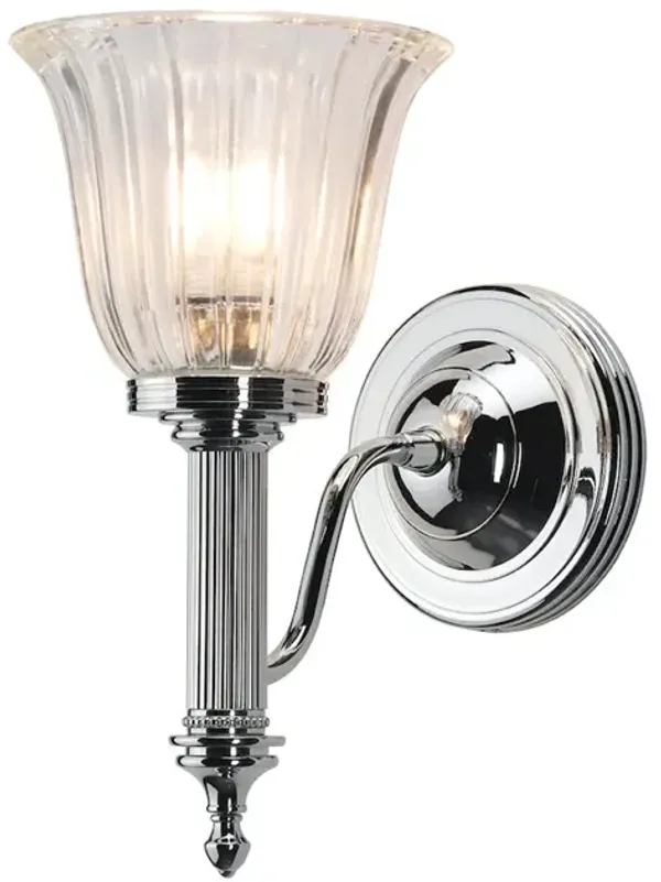 Lucas McKearn Carroll1 l 1 Light Bath Light in Polished Chrome
