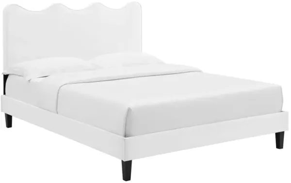 Modway - Current Performance Velvet Twin Platform Bed